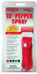 Mace Pepperspray Leatherette-Red
